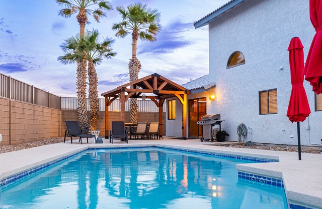 Pool Home with Lake View near Lake-River & Casinos