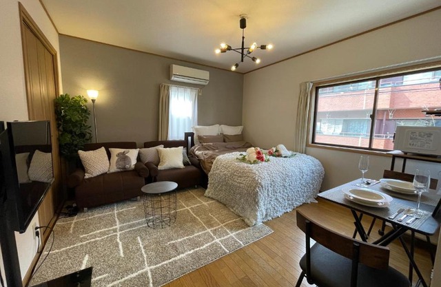 Best Shinjuku Modern Full-furnished Apartment1 ONLY 2min to Shinjuku by Train