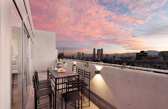BEST VIEW in Polanco, FAST WIFI & private terrace