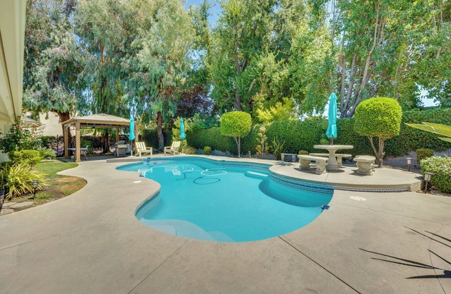 Billiards & Private Pool: Bright Clovis Home!