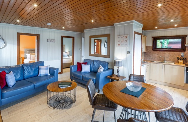 Birch Lodge 14 with Hot tub, Newton Stewart