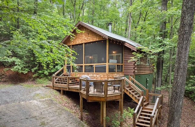Bird Song Cabin: Cozy 1-bedroom cabin with WiFi, AC in charming Saute-Nacoochee