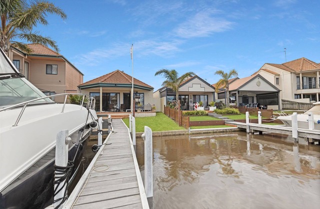 Indulge in the perfect blend of comfort and nature at this waterfront haven