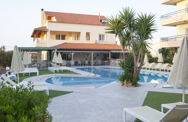 Blue Sky Hotel Studio with sea view & pool