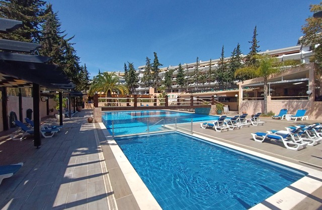 Blue & Yellow Penthouse with Terrace at Balaia Mar