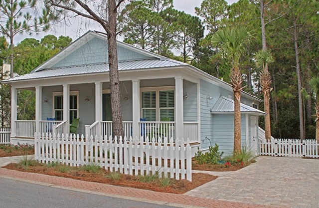 Beau nouveau chalet de plain-pied à Seagrove Beach. 900 pieds de l'accès à la plage
