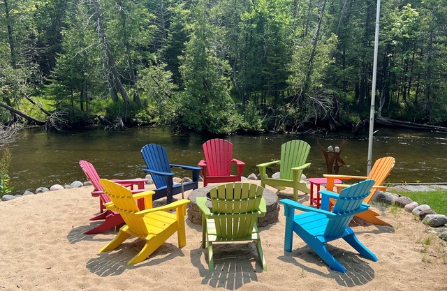 Boardman River, Firepit, Game Room, Hot tub, Sauna