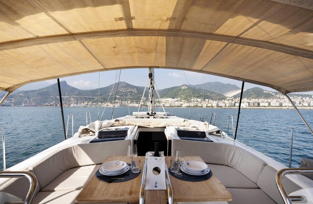 Boat 'Sailboat Hanse 455' with Private Terrace, Wi-Fi and Air Conditioning