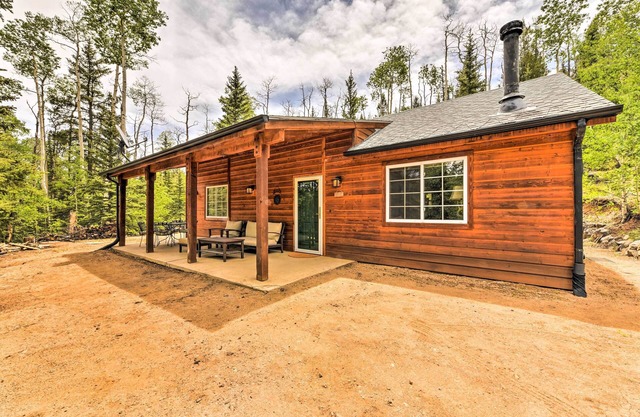 Cabine sereine sur 3 hectares boisés-20 Min à Fairplay
