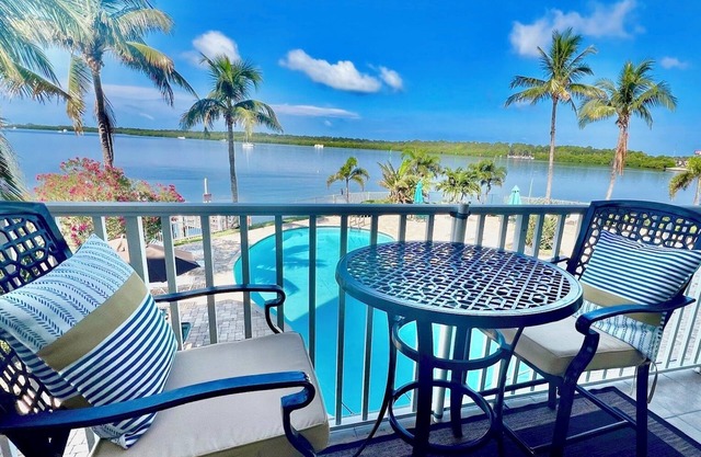 Boca Ciega #111 is a luxury remodeled waterfront condo in St. Petersburg