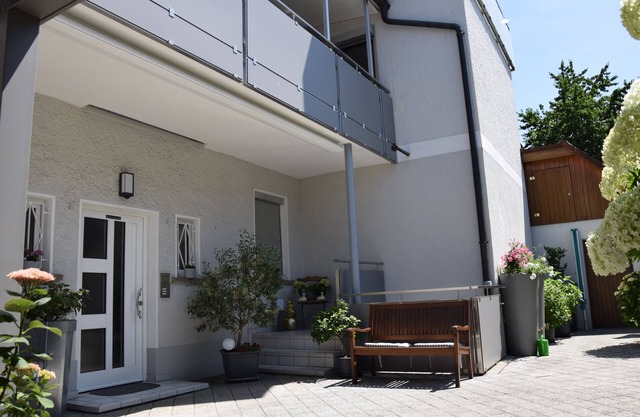 Appartement "Bodensee Gresser" avec terrasse partagée, balcon et Wi-Fi