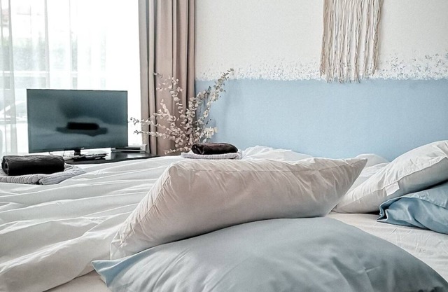 Boho studio in brilliant Burgas with WiFi, AC