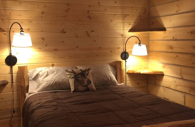 Seulement Cabin Rental Log Cabin Ville-Madison Bonnie