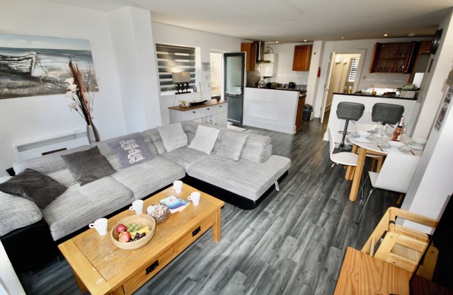 Location de vacances à Bournemouth avec bain à remous et sauna