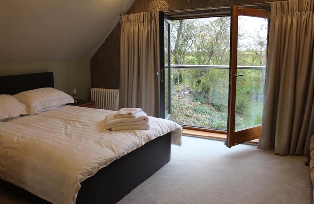 Boutique double room with countryside views