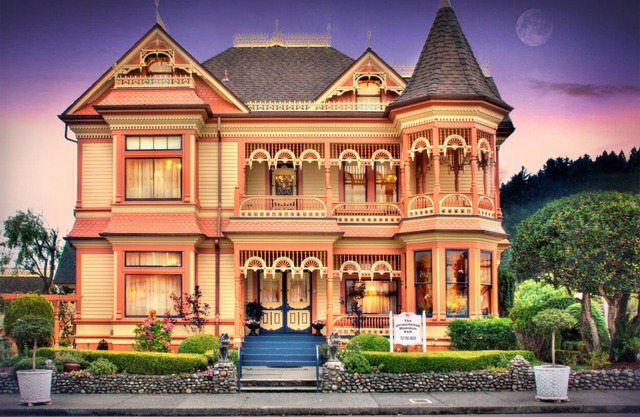 Boutique Hotel, Bed and Breakfast romantique dans la ville victorienne de Ferndale, Californie