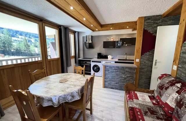 BOU142 Agréable appartement au pied des pistes avec grande terrasse