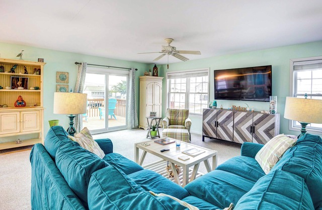 Bowers Beach Vacation Rental: 2 Blocks Away!