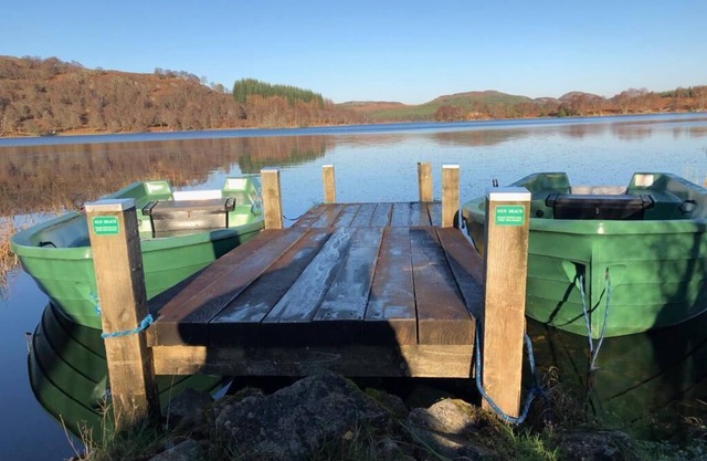 Brachkashie est un magnifique chalet surplombant le Loch Knockie