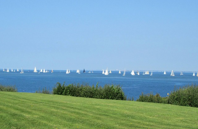 Belle vue sur la mer dans un endroit rural paisible avec accès direct à la plage