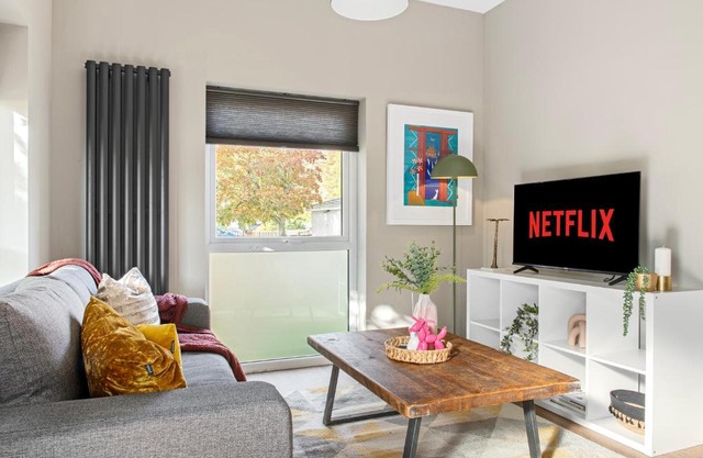 Brand New 1-Bed Flat With Free Parking