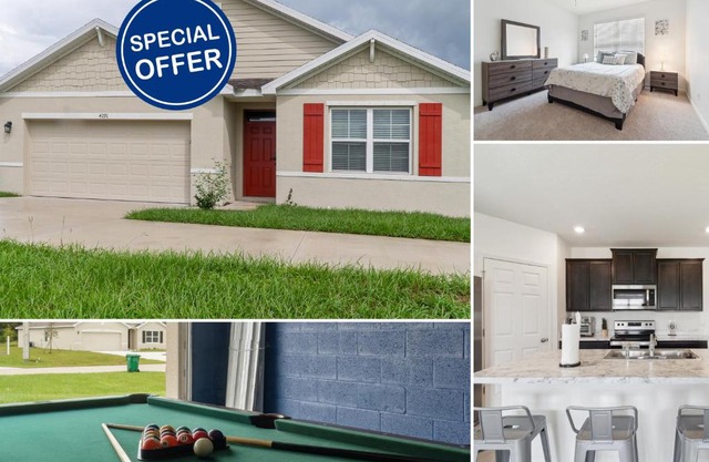 Brand New 4-Bedroom House near Disney & Beaches!