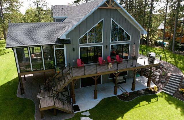 Brand New Bass Lake Lodge - Your Perfect Northwoods Escape