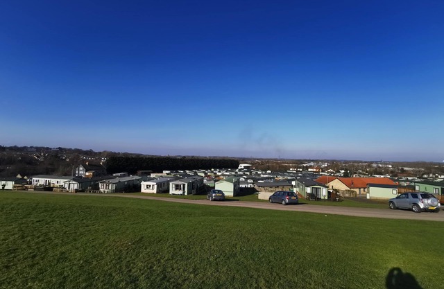 Brand new caravan with outdoor swimming