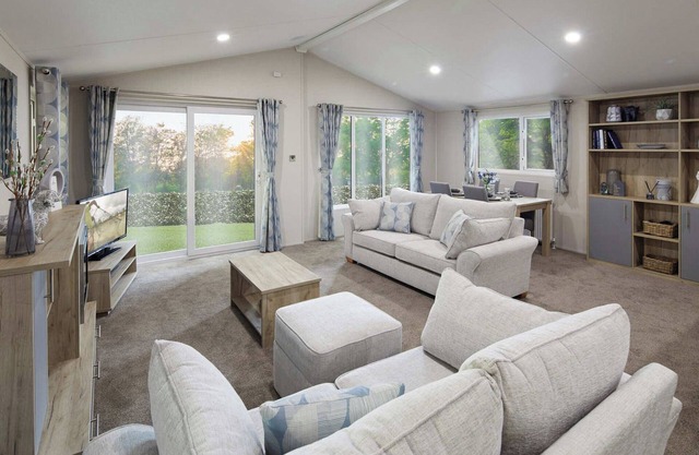 Brand new for 2021 a complete home from home with 2 double bedrooms.