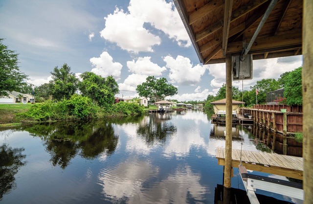 Brand New Home with Water Access to Lake June. Bring your boat or jet ski.