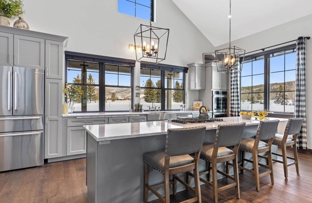 Huckleberry Cabin enjoys Bronze Buffalo Ranch at Teton Springs resort amenities