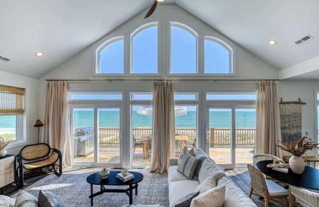 Brand New Oceanfront North Topsail Beach, Private Pool, Hot Tub, and Elevator!