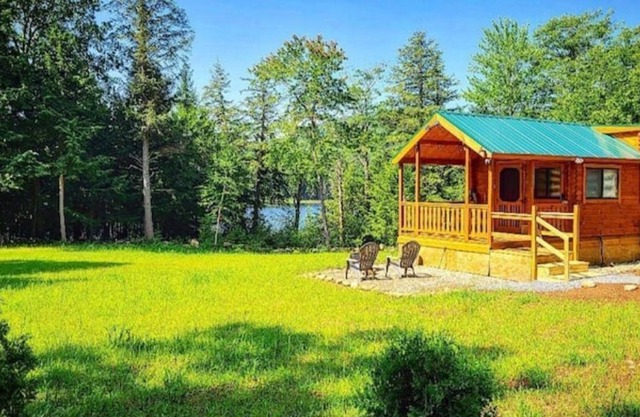 Brand new waterfront cabin in Vermont!
