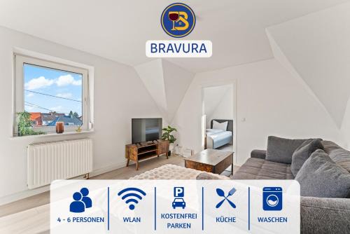BRAVURA - modern - bis zu 6 - Nähe Hambacher Schloss