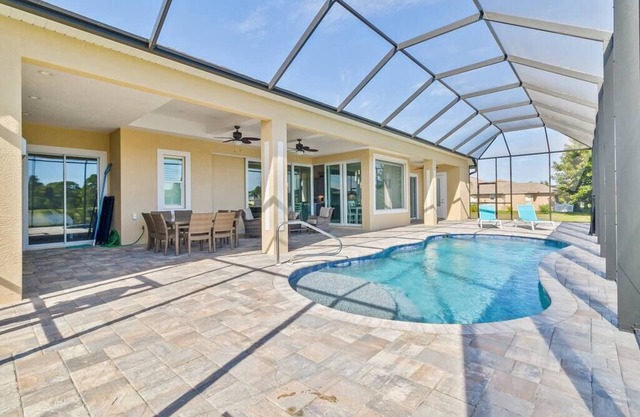 Breakaway for a relaxing stay in this gorgeous pool home that exudes elegance