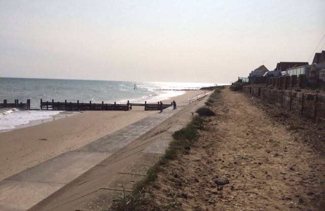 'Breakers' au bord de la mer