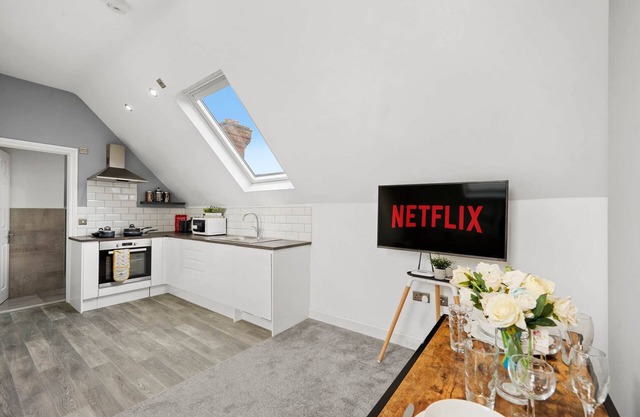 BridgeCity Spacious 1 bed flat Maidstone Free Parking