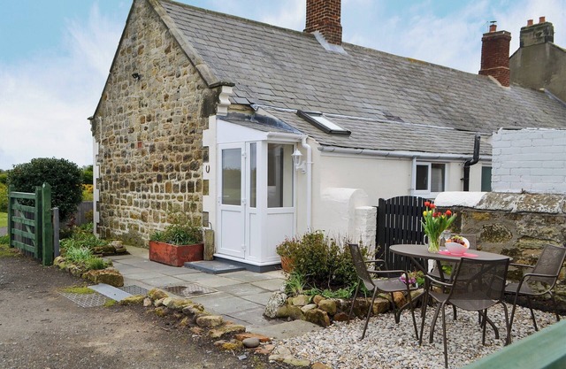 Hébergement de 2 chambres à Old Hartley, près de Whitley Bay