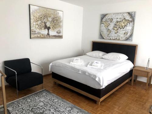 Bright and quiet studio in the city center - Sky1