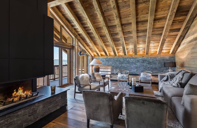 Duplex lumineux 5 chambres en-suite, sauna, proche pistes et commerces, Méribel Village
