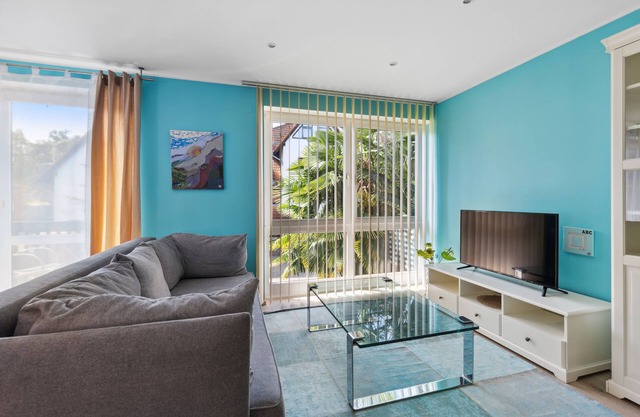 Bright, fully equipped 1 1/2 room (vacation) apartment