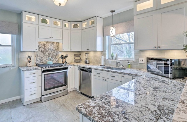 NEW! Clean & Bright Cincinnati Retreat w/ Hot Tub!