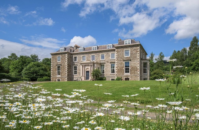 Broadmeadows Maison écossaise historique Borders Mansion