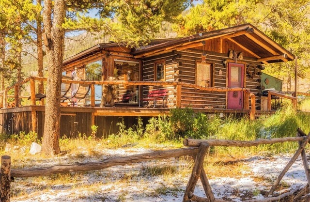 La cabane romantique et confortable de Buckeye à Leadville, dans le Colorado