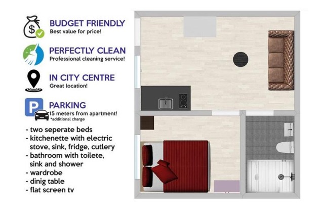 Budget Apartment LeLo Centar 5