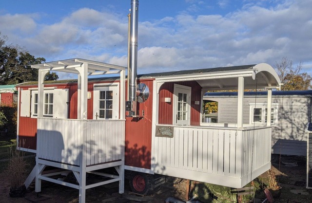 « Petite maison » avec vue sur la mer, près de la mer Baltique Kappeln, Glamping, visites écologiques