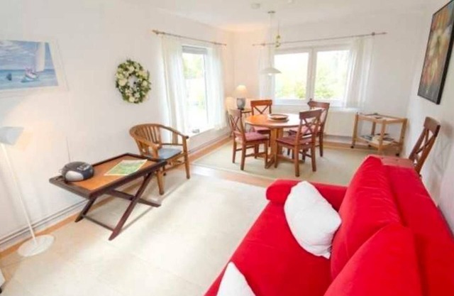 Bungalow 1, 3 pièces, 55 m², terrasse - Ferienhäuser Pönitz am See