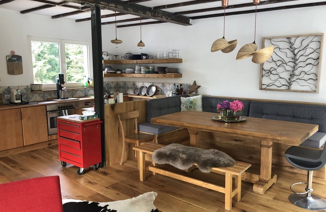 Bungalow directement sur la forêt ** incl. Cheminée et sauna **
