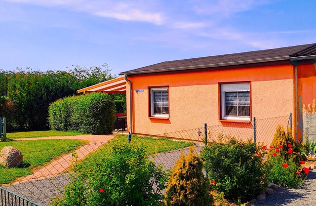 Bungalow "Ferienwohnung Naturblick" avec terrasse privée, jardin privé et Wi-Fi