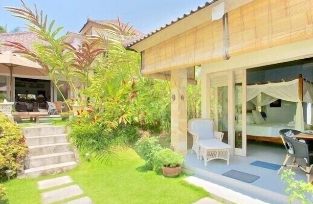 Bungalow Jepun dans les rizières de Ubud